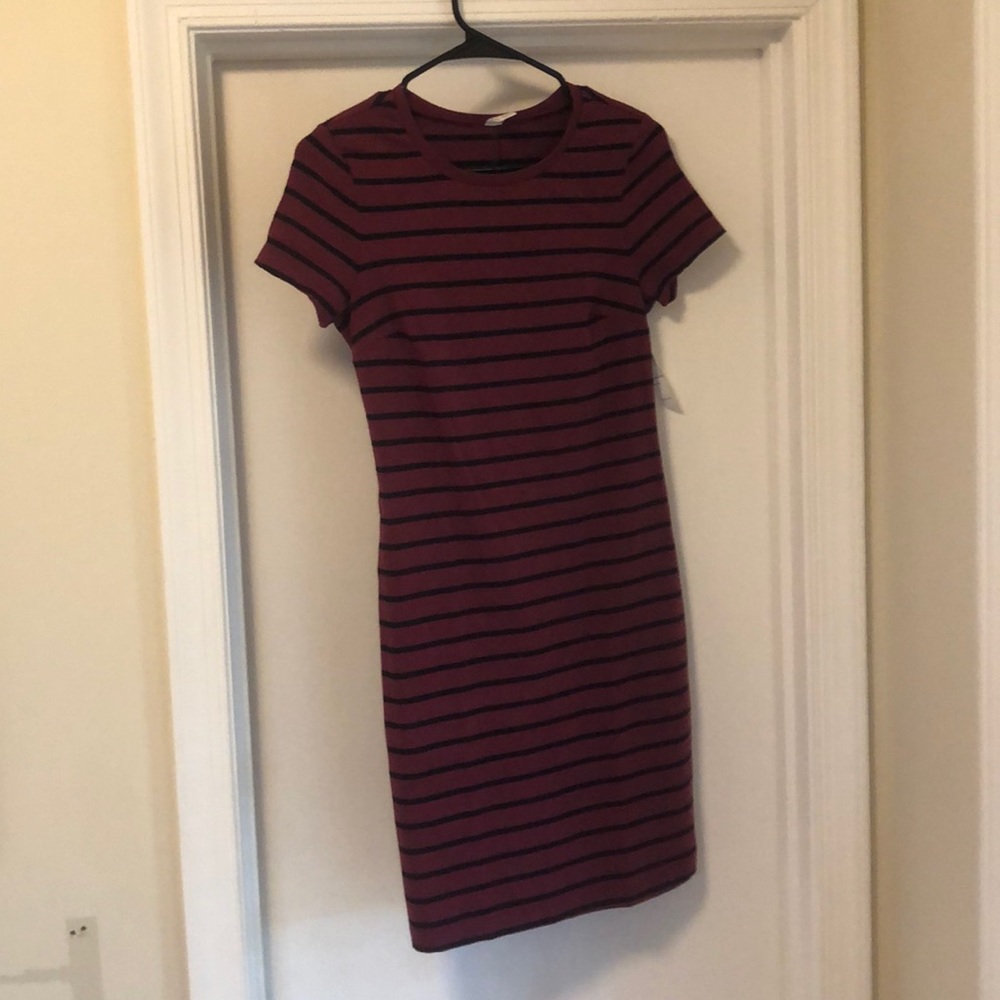 NWT Old Navy Stripped Bodycon Dress